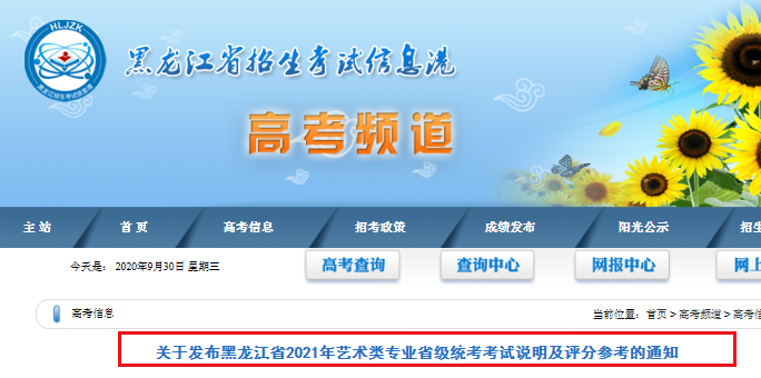 2020黑龍江舞蹈表演專業(yè)統(tǒng)考考試說(shuō)明大綱及評(píng)分參考