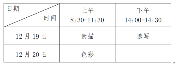2021年吉林省普通高校招生藝術(shù)類專業(yè)統(tǒng)一考試說明