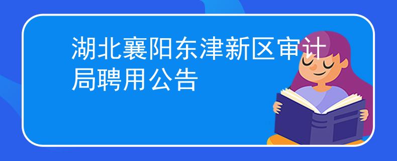湖北襄陽(yáng)東津新區(qū)審計(jì)局聘用公告