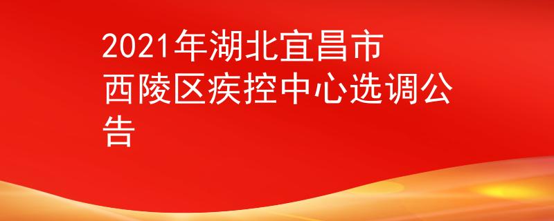 2021年湖北宜昌市西陵區(qū)疾控中心選調(diào)公告
