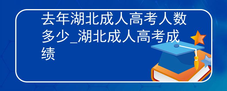 去年湖北成人高考人數(shù)多少_湖北成人高考成績(jī)