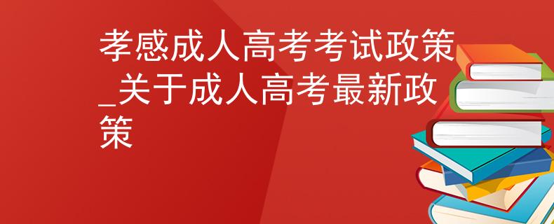 孝感成人高考考試政策_(dá)關(guān)于成人高考最新政策 孝感成人高考考試政策_(dá)關(guān)于成人高考最新政策