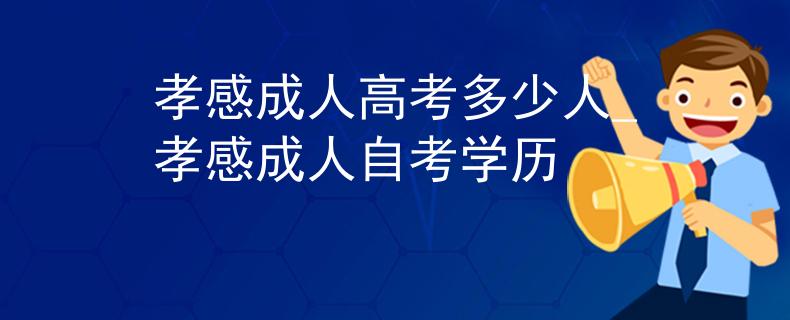 孝感成人高考多少人_孝感成人自考學(xué)歷