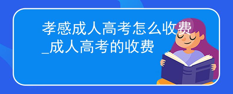 孝感成人高考怎么收費(fèi)_成人高考的收費(fèi)
