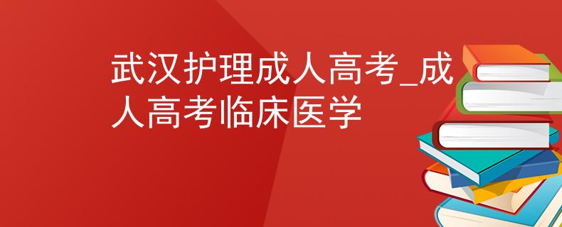武漢護(hù)理成人高考_成人高考臨床醫(yī)學(xué)