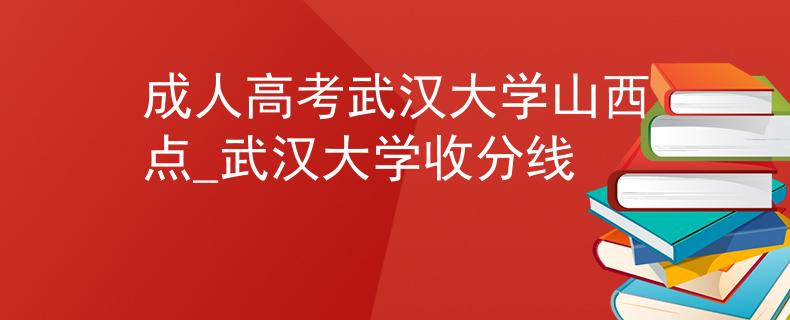 成人高考武漢大學(xué)山西點_武漢大學(xué)收分線